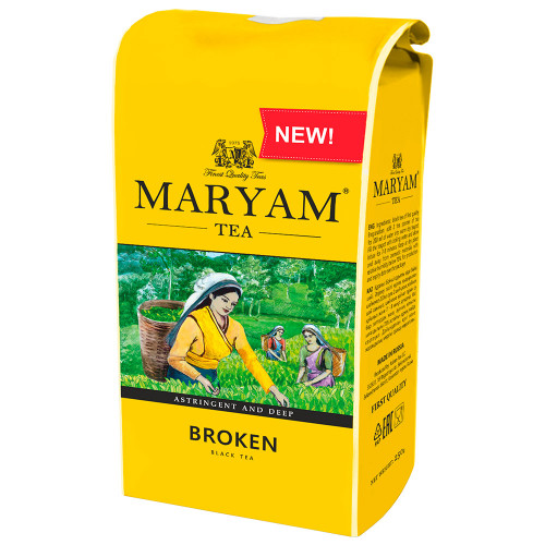 Чай черный Maryam Broken байховый листовой, 250 г Чай черный Maryam Broken байховый листовой, 250 г