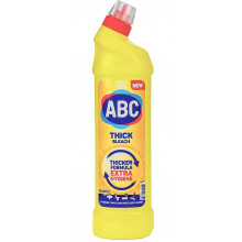Чистящее средство густой отбеливатель ABC Lemon Power (Лимон), 750 мл