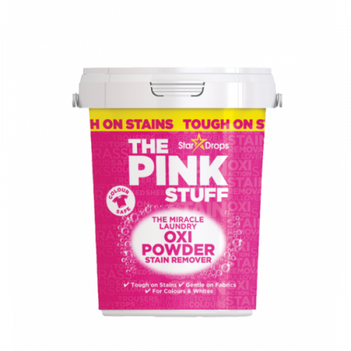Кислородный пятновыводитель для белья The Pink Stuff The Miracle Laundry Oxi Powder, 1кг