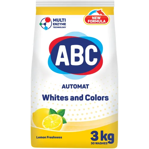 Стиральный порошок ABC Automat Lemon Freshness 3кг Стиральный порошок ABC Automat Lemon Freshness 3кг