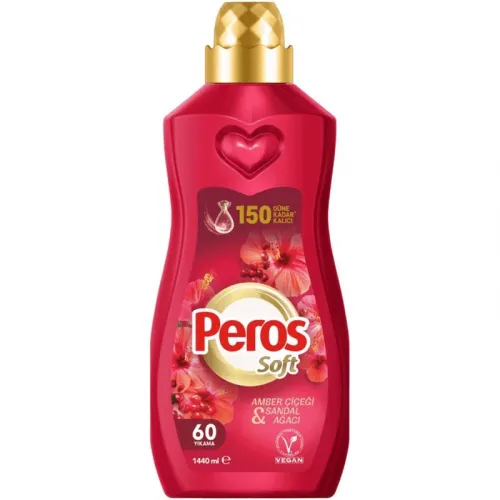 Кондиционер для белья Peros Soft (Амбра и Сандал), 1.44 л