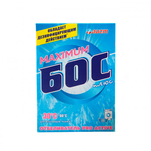 Отбеливатель и пятновыводитель БОС Плюс Maximum 600г Отбеливатель и пятновыводитель БОС Плюс Maximum 600г