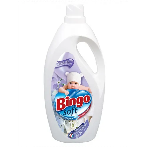 Кондиционер для белья Bingo Soft (Sensitive), 3 л Кондиционер для белья Bingo Soft (Sensitive), 3 л