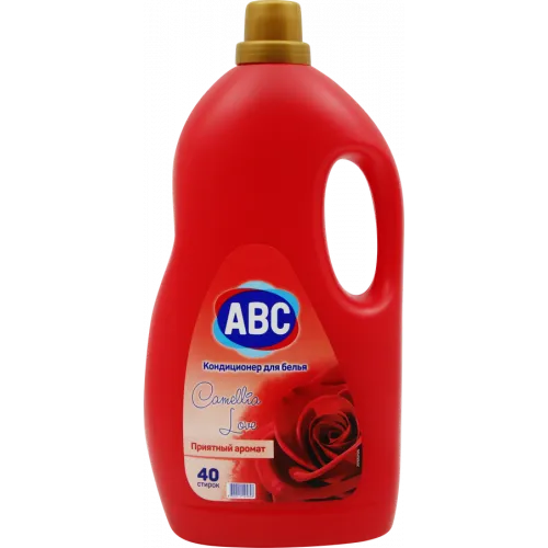 Кондиционер для белья ABC Camellia Love Приятный аромат, 4 л Кондиционер для белья ABC Camellia Love Приятный аромат, 4 л