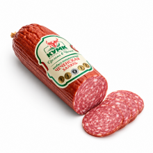 Колбаса КУМК Чеченская Халяль полукопченая