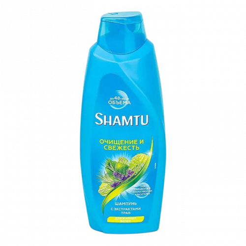 Шампунь Shamtu Очищение и свежесть с экстрактами трав для жирных волос, 360 мл Шампунь Shamtu Очищение и свежесть с экстрактами трав для жирных волос, 360 мл