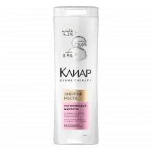 Шампунь Клиар (Clear) Derma Therapy Энергия роста 380мл