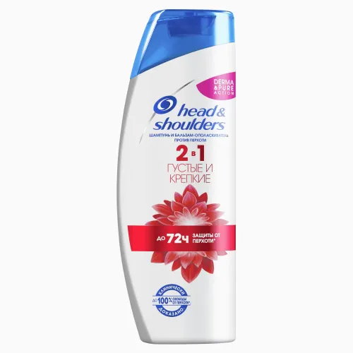 Шампунь Head & Shoulders Густые и крепкие против перхоти, 400 мл Шампунь Head & Shoulders Густые и крепкие против перхоти, 400 мл