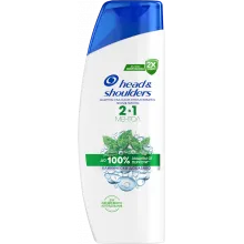 Шампунь и бальзам-ополаскиватель 2в1 Head & Shoulders Основной уход Ментол, 200 мл