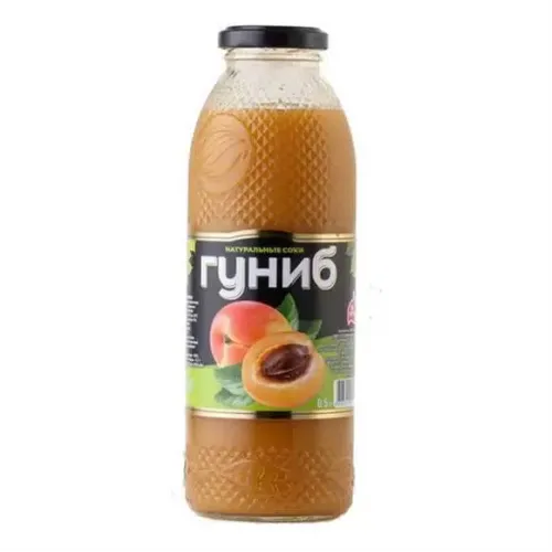 Сок Гуниб Абрикосовый натуральный с мякотью, 0.5 л